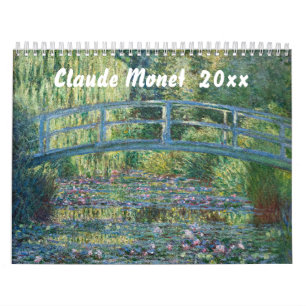 Calendário Claude Monet