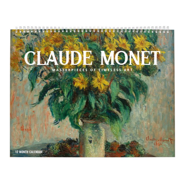 Calendário Claude Monet Calendar (Capa)