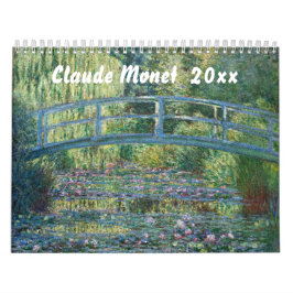 Calendário Claude Monet - Seleção das obras-primas