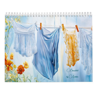 Calendário Clotheslines Elemental