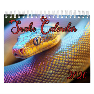 Calendário Cobra Calendar 2025