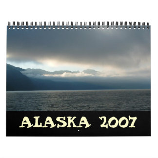 Calendário Cobrir, ALASKA 2007