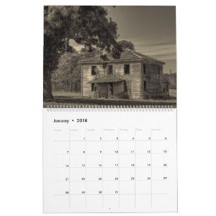 Calendário Coisas, abandono, e deterioração velhos: Volume 