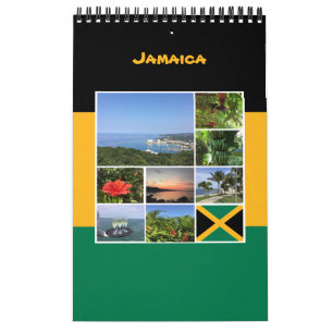Calendário Colagem de Fotos da Jamaica