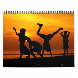 Calendário Coleção criativa das terras comuns