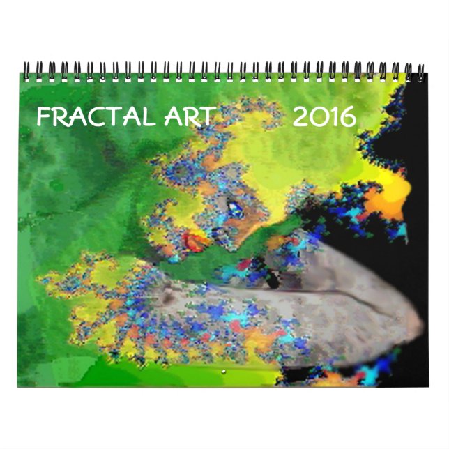 CALENDÁRIO COLEÇÃO DE ARTE FRACTAL DE 2016 (Capa)