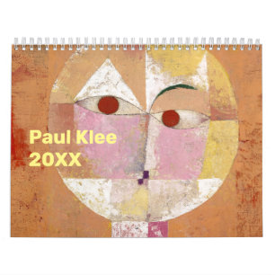 Calendário Coleção de Pinturas de Paul Klee