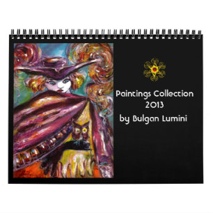 Calendário Coleção de Pinturas por Bulgan Lumini - 2013
