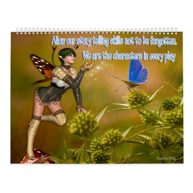 Calendário Coleções de fantasia (Capa)