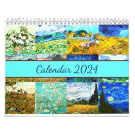 CALENDÁRIO COLEÇÕES DE PINTURA VINCENT VAN GOGH