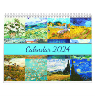 CALENDÁRIO COLEÇÕES DE PINTURA VINCENT VAN GOGH