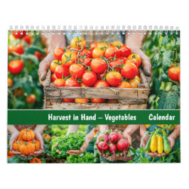 Calendário Colheita na Mão – Um Ano de Legumes