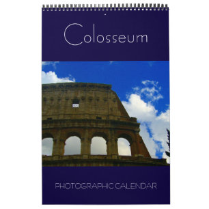 Calendário Coliseu Roma