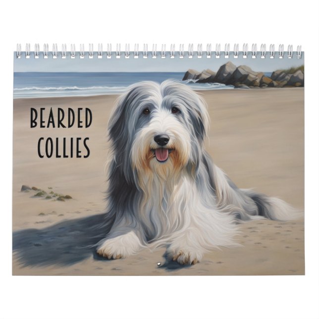 Calendário Collies cardados (Capa)