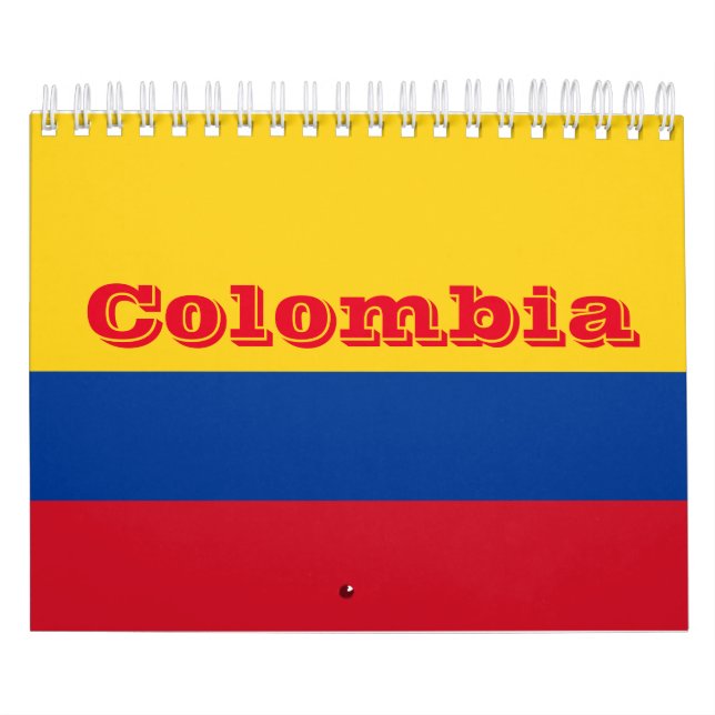 Calendário Colômbia (Capa)