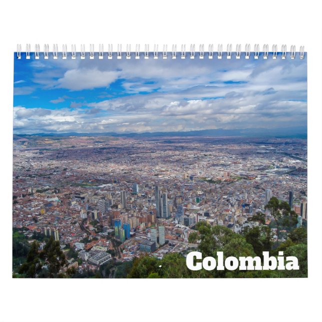 Calendário Colômbia (Capa)
