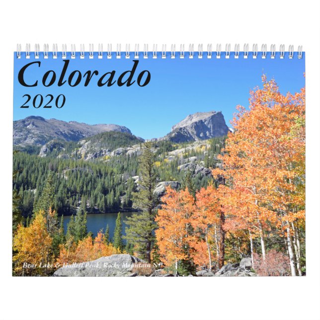 Calendário Colorado (Capa)
