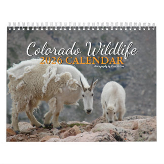 Calendário Colorado Wildlife Calendar