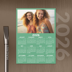 Calendário com Ano de Cheio de Fotografias Ver Mag