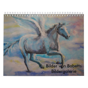 Calendário com Bildern pintado