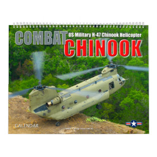 Calendário COMBAT CHINOOK - CH-47 Chinook