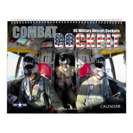Calendário COMBAT COCKPIT - Aeronaves militares dos EUA