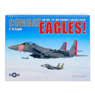Calendário COMBAT EAGLES! - F-15 Eagle