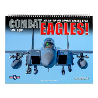 Calendário COMBAT EAGLES! - F-15 Eagle