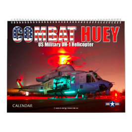 Calendário COMBAT HUEY - Helicóptero UH-1
