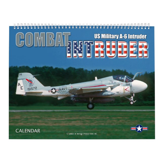 Calendário COMBAT INTRUDER - A-6 Intruso (Capa)