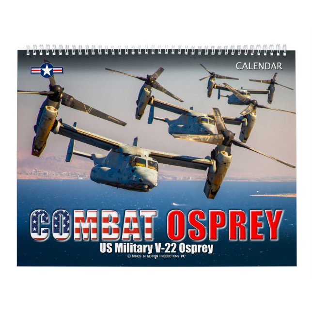 Calendário COMBAT OSPREY - V-22 Osprey (Capa)