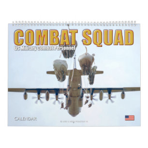 Calendário COMBAT SQUAD - Pessoal de Combate Militar dos EUA