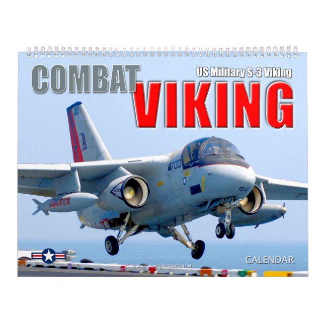 Calendário COMBATE AO VIKING - Viking S-3 (Capa)