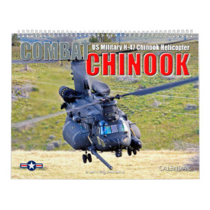 Calendário COMBATE CHINOOK - CH-47 Chinook