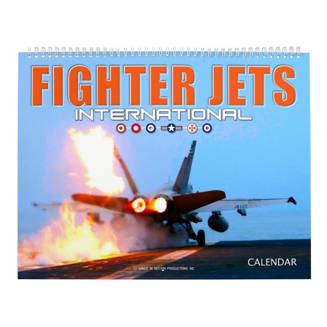 CALENDÁRIO COMBATE JETS INTERNACIONAL (Capa)