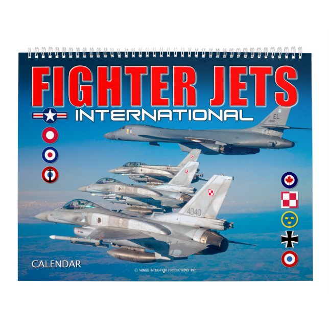 CALENDÁRIO COMBATE JETS INTERNACIONAL (Capa)