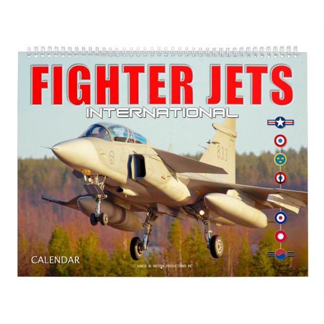 CALENDÁRIO COMBATE JETS INTERNACIONAL (Capa)