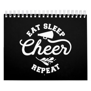 Calendário Come Sleep Cheer Repete Treinador