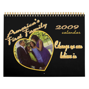 Calendário Comemorativa da Inauguração do PRESIDENTE OBAMA