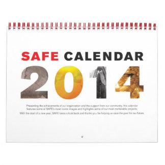 Calendário Comemorativo SAFE 2014