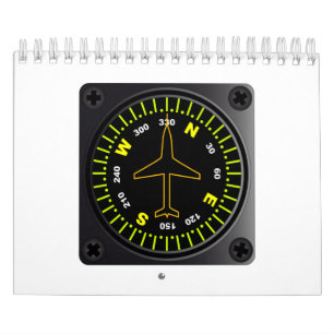 Calendário Compass da aeronave