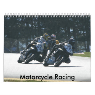 Calendário Competência da motocicleta