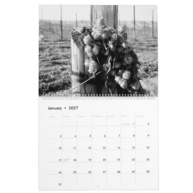 Calendário Condado de Yakima em Filme (Jan 2027)