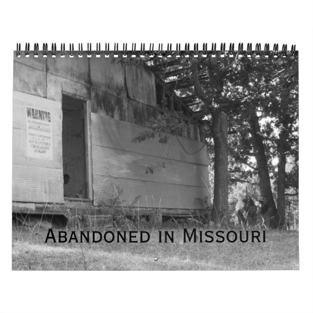 Calendário Construções abandonadas de Missouri (Capa)