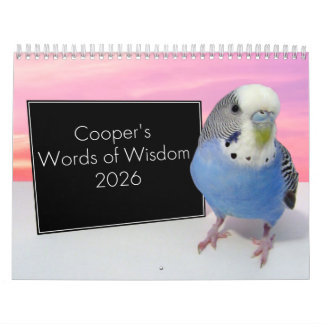 Calendário Cooper's Corner 2026