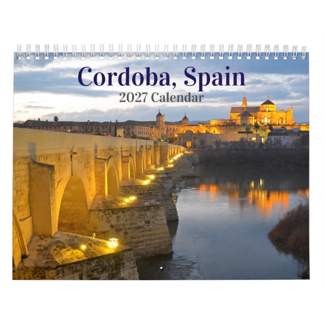 Calendário Córdoba Espanha 2026 (Capa)