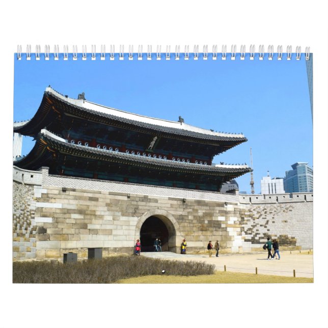 Calendário Coreia do Sul (Capa)