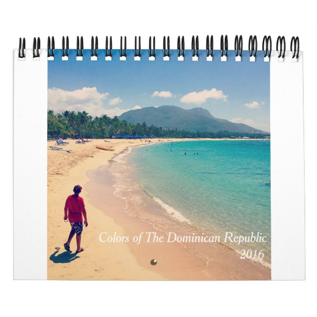 Calendário Cores da República Dominicana (Capa)