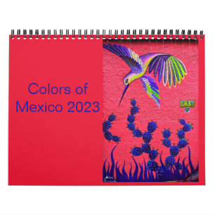 Calendário Cores de Oaxaca 2023