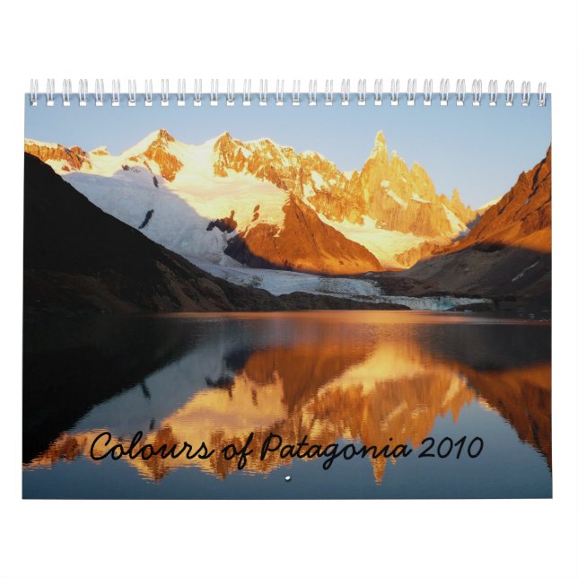 Calendário Cores do Patagonia 2010 (Capa)